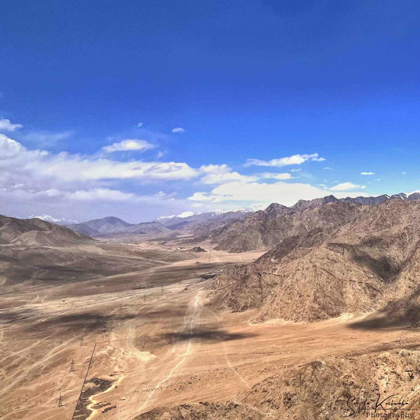 Leh Desert Landscape view