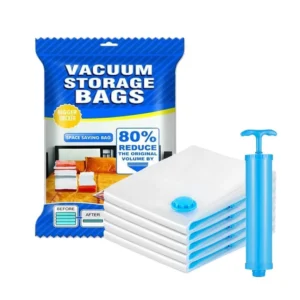 Travel Essentials : Vacuum Zip lock bags